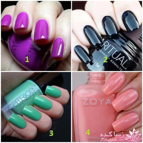 مدل لاک ناخن